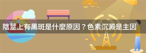 龜頭黑黑的|陰莖上有黑斑是何原因？要緊嗎？